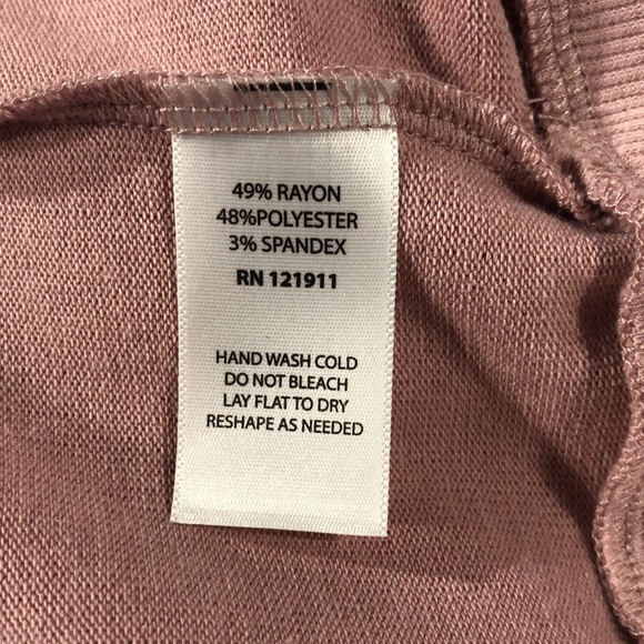 LNA Fallon Crystal Rose Cutout V-Neck Sweater - Picture 10 of 10